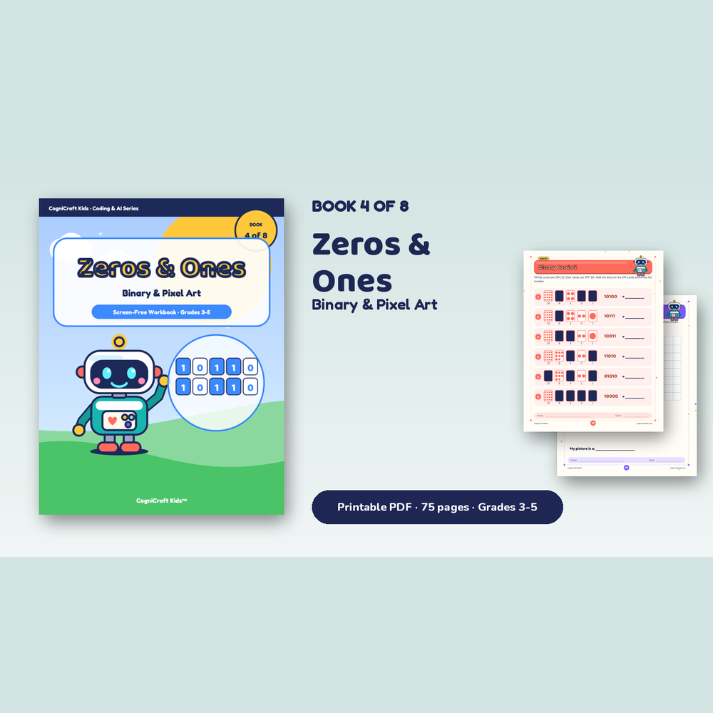 Zeros & Ones workbook cover