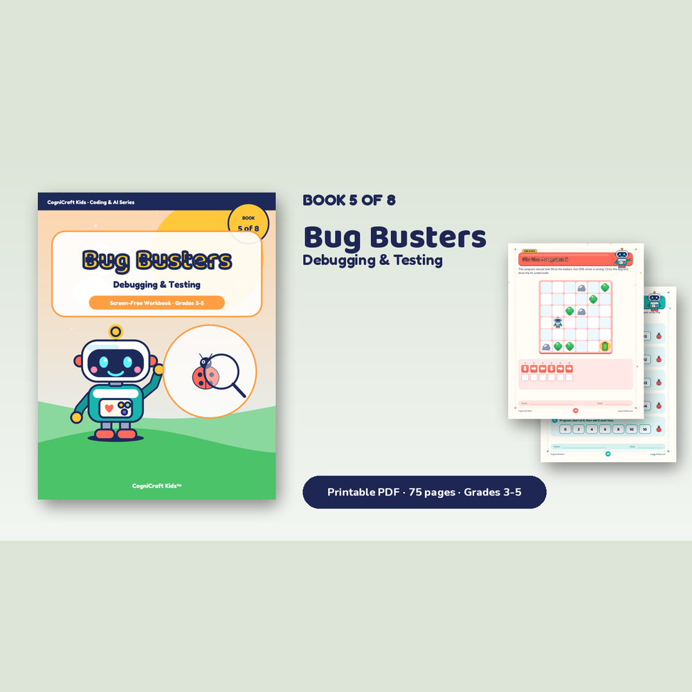 Bug Busters workbook cover
