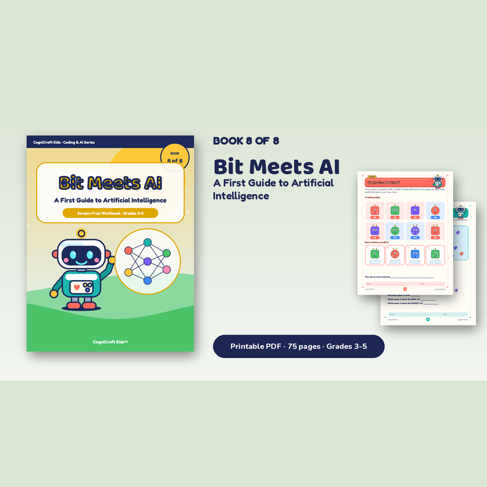 Bit Meets AI workbook cover
